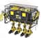 NEX™ 17" Black Wall-Mounted Power Tool Storage Rack with Basket